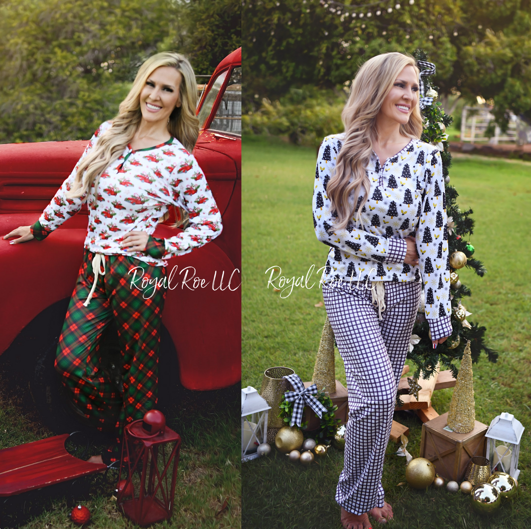 2022 Traditional & Non-Traditional Christmas PJS - Womens Set