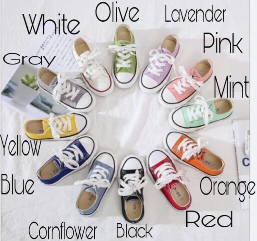 2022 Kids Canvas Shoes