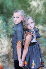 2022 Halloween Boys Button Downs ”Spooktacular Frights & Frills”