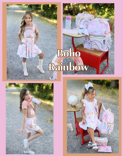 2024 M2M Backpacks - CLOTHING COLLECTIONS/ Boho Rainbow