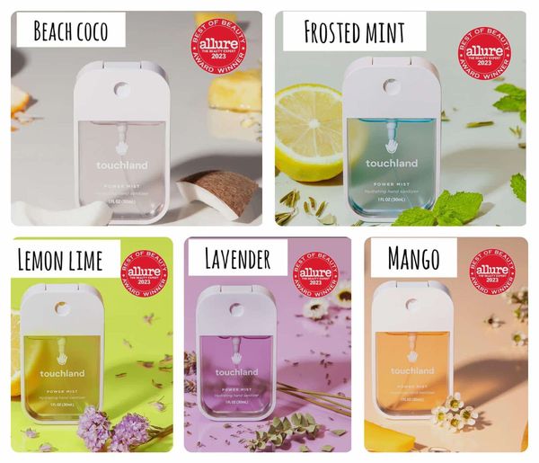 Touchland Hand sanitizer Mist – Royal Roe LLC