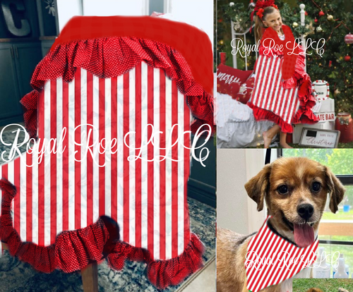 2023 Throwback Vintage Christmas Blankets & Dog Scarf