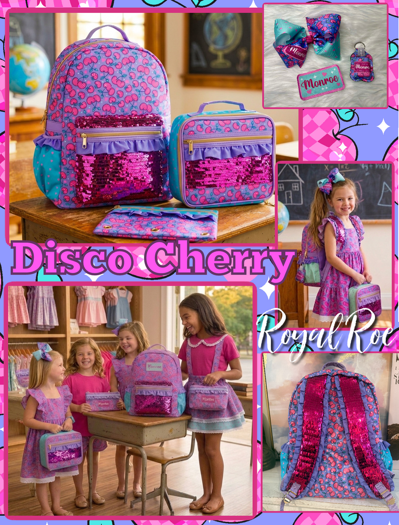 2026 M2M Backpacks - CLOTHING COLLECTIONS/ DISCO CHERRY – Royal Roe LLC