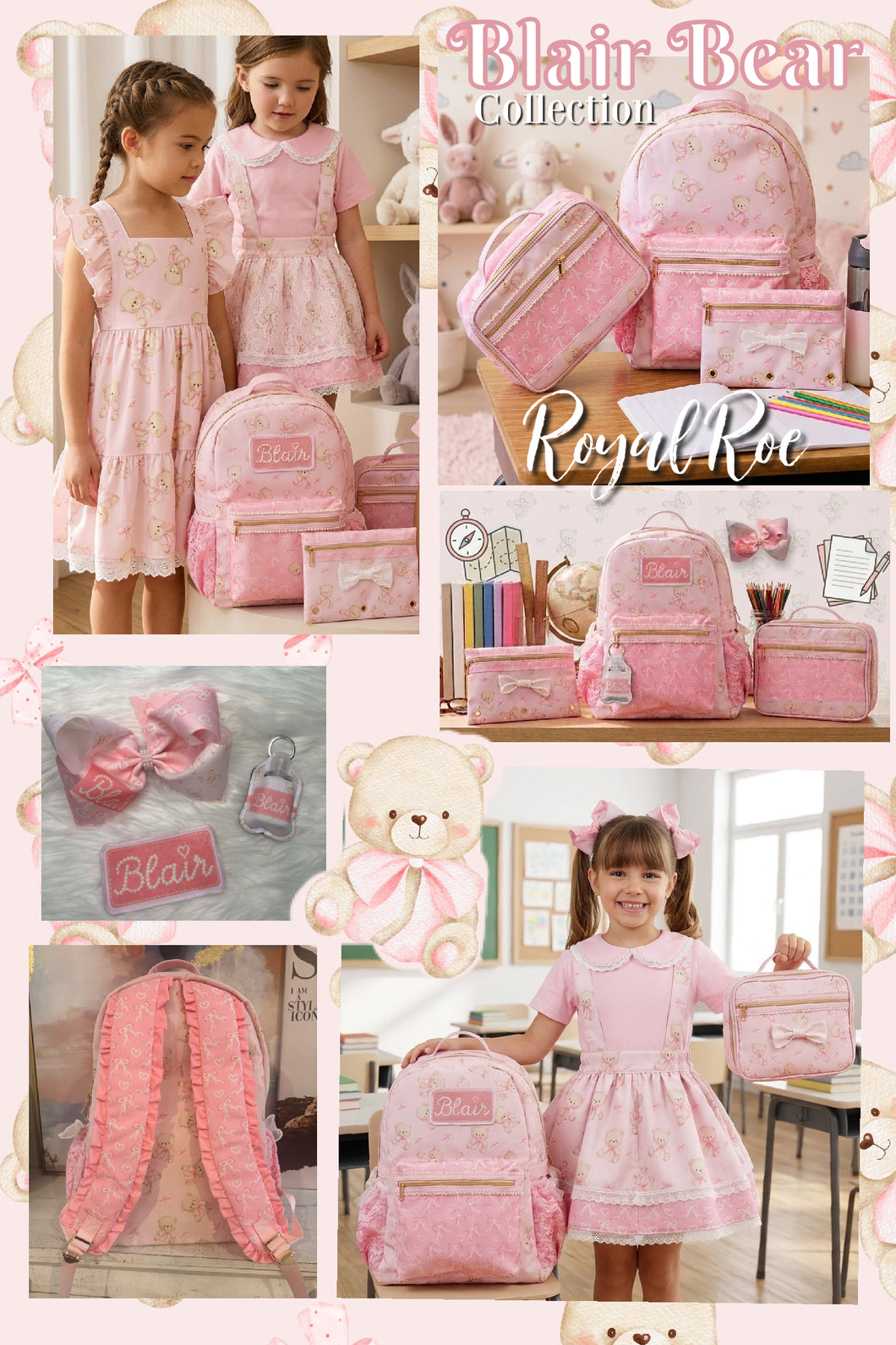 2026 M2M Backpacks - CLOTHING COLLECTIONS/ BLAIR BEAR
