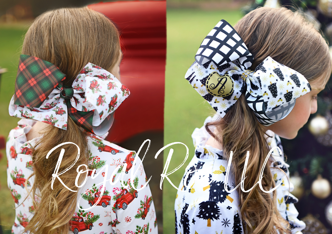 2022 Traditional and Non-traditional Christmas Hair bows