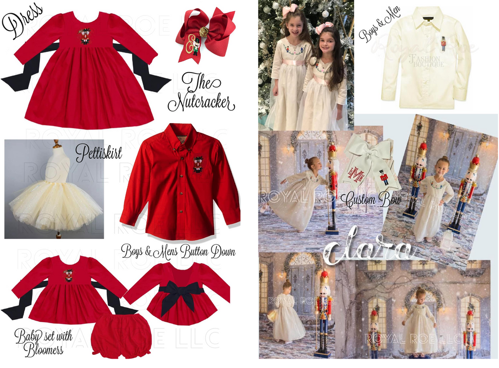 ”Clara” & “The Nutcracker” Royal Roe Original Collection – Royal Roe LLC