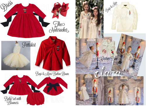 ”Clara” & “The Nutcracker” Royal Roe Original Collection