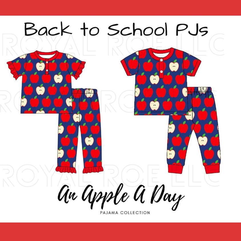 An Apple a Day- Pajama Collection