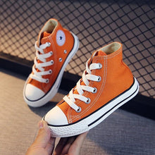 PRE-ORDER Kid’s High Rise Colored Canvas Shoes #3-(3/1)