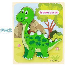 PRE-ORDER Wooden Dinosaurs Puzzles-(6/9)