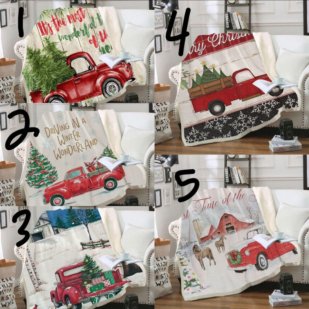 PRE-ORDER Christmas Blankets-(10/3) – Royal Roe LLC