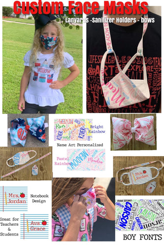 Custom Face Coverings