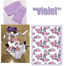 Ready to Ship Violet Swim Collection