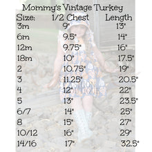 MOMMY'S VINTAGE TURKEY DRESS