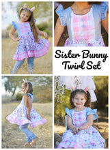 Sister Bunny Twirl Set